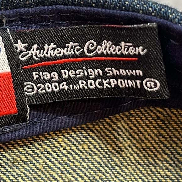 Don’t Mess With Texas new blue DENIM JEAN HAT Billed Cap Adjustable  WHITE BLUE - Picture 10 of 12